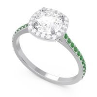Halo Pave Nakin Ring