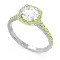 Halo Pave Nakin Ring