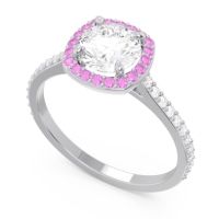 Halo Pave Nakin Ring