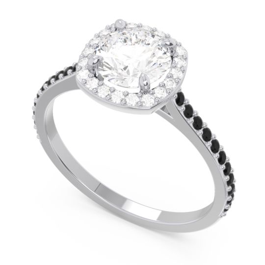 Halo Pave Nakin Ring