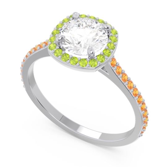 Halo Pave Nakin Ring