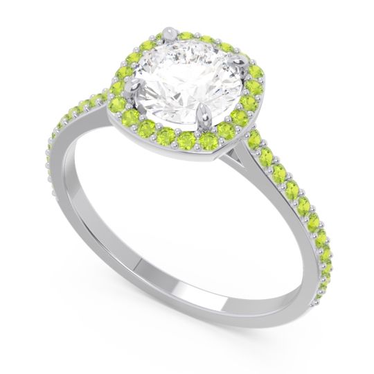 Halo Pave Nakin Ring