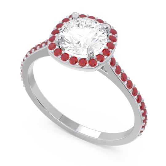 Halo Pave Nakin Ring