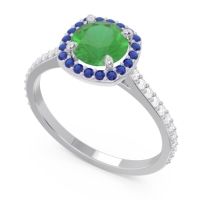 Halo Pave Nakin Ring