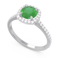 Halo Pave Nakin Ring