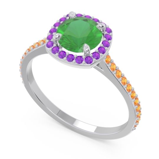 Halo Pave Nakin Ring