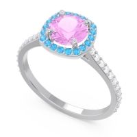 Halo Pave Nakin Ring