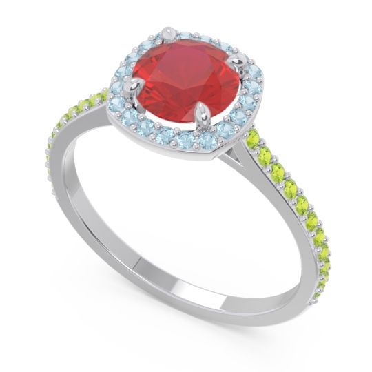 Halo Pave Nakin Ring