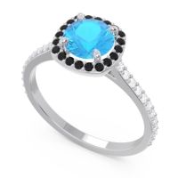 Halo Pave Nakin Ring