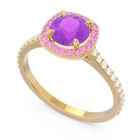Halo Pave Nakin Ring