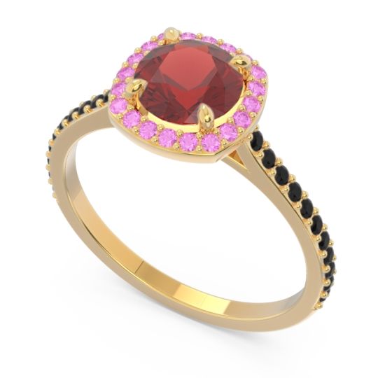 Halo Pave Nakin Ring