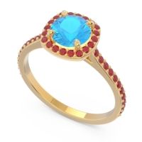 Halo Pave Nakin Ring