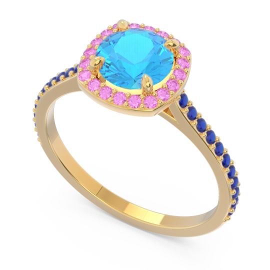 Halo Pave Nakin Ring