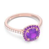 Halo Pave Nakin Ring