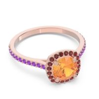 Halo Pave Nakin Ring