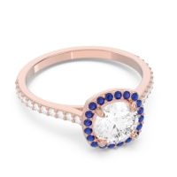 Halo Pave Nakin Ring