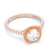 Halo Pave Nakin Ring