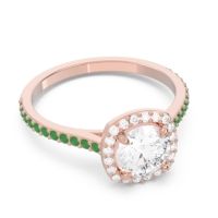 Halo Pave Nakin Ring