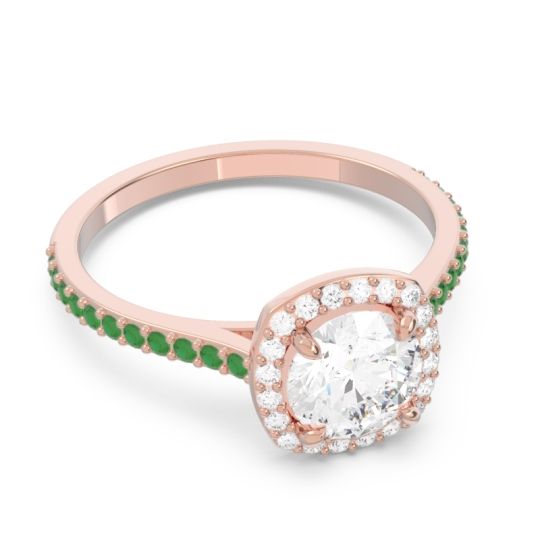 Halo Pave Nakin Ring