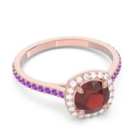 Halo Pave Nakin Ring