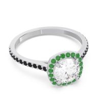 Halo Pave Nakin Ring