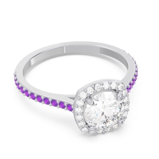 Halo Pave Nakin Ring