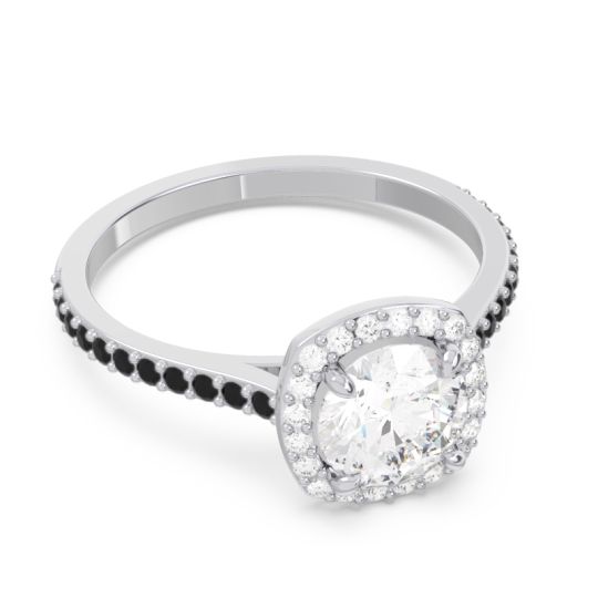 Halo Pave Nakin Ring