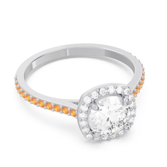 Halo Pave Nakin Ring