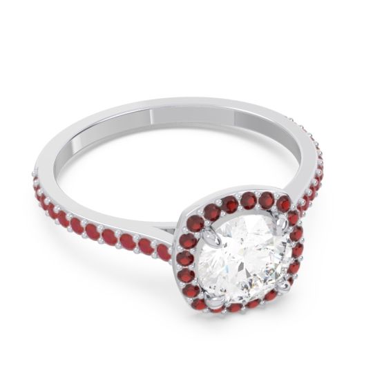 Halo Pave Nakin Ring