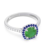 Halo Pave Nakin Ring