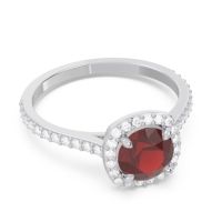 Halo Pave Nakin Ring