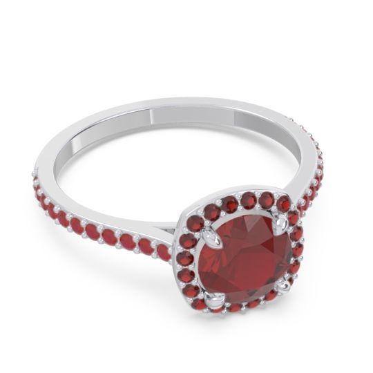 Halo Pave Nakin Ring