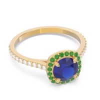 Halo Pave Nakin Ring