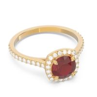 Halo Pave Nakin Ring