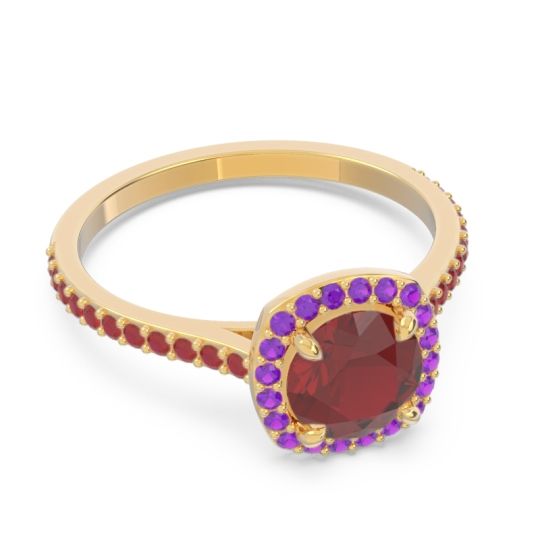 Halo Pave Nakin Ring