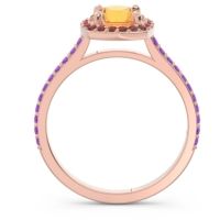 Halo Pave Nakin Ring