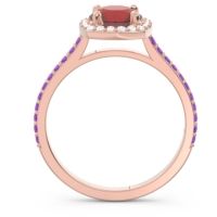 Halo Pave Nakin Ring