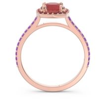 Halo Pave Nakin Ring