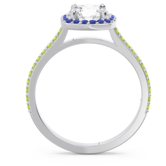 Halo Pave Nakin Ring