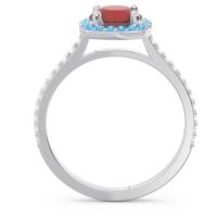 Halo Pave Nakin Ring