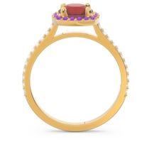 Halo Pave Nakin Ring