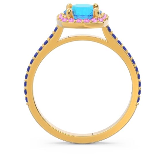 Halo Pave Nakin Ring