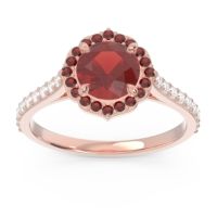 Halo Pave Pulla Ring