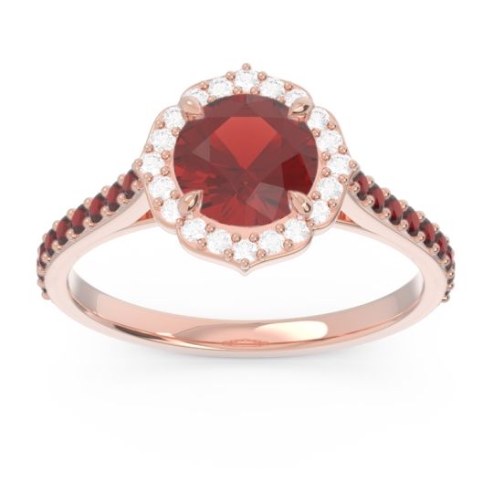 Halo Pave Pulla Ring