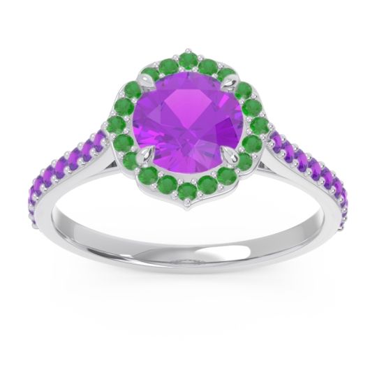 Halo Pave Pulla Ring