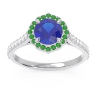 Halo Pave Pulla Ring