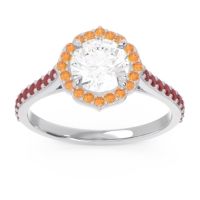 Halo Pave Pulla Ring