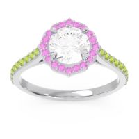 Halo Pave Pulla Ring