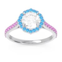 Halo Pave Pulla Ring