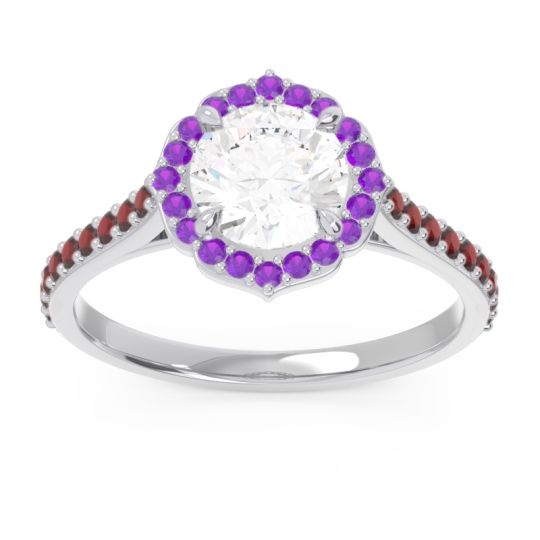 Halo Pave Pulla Ring